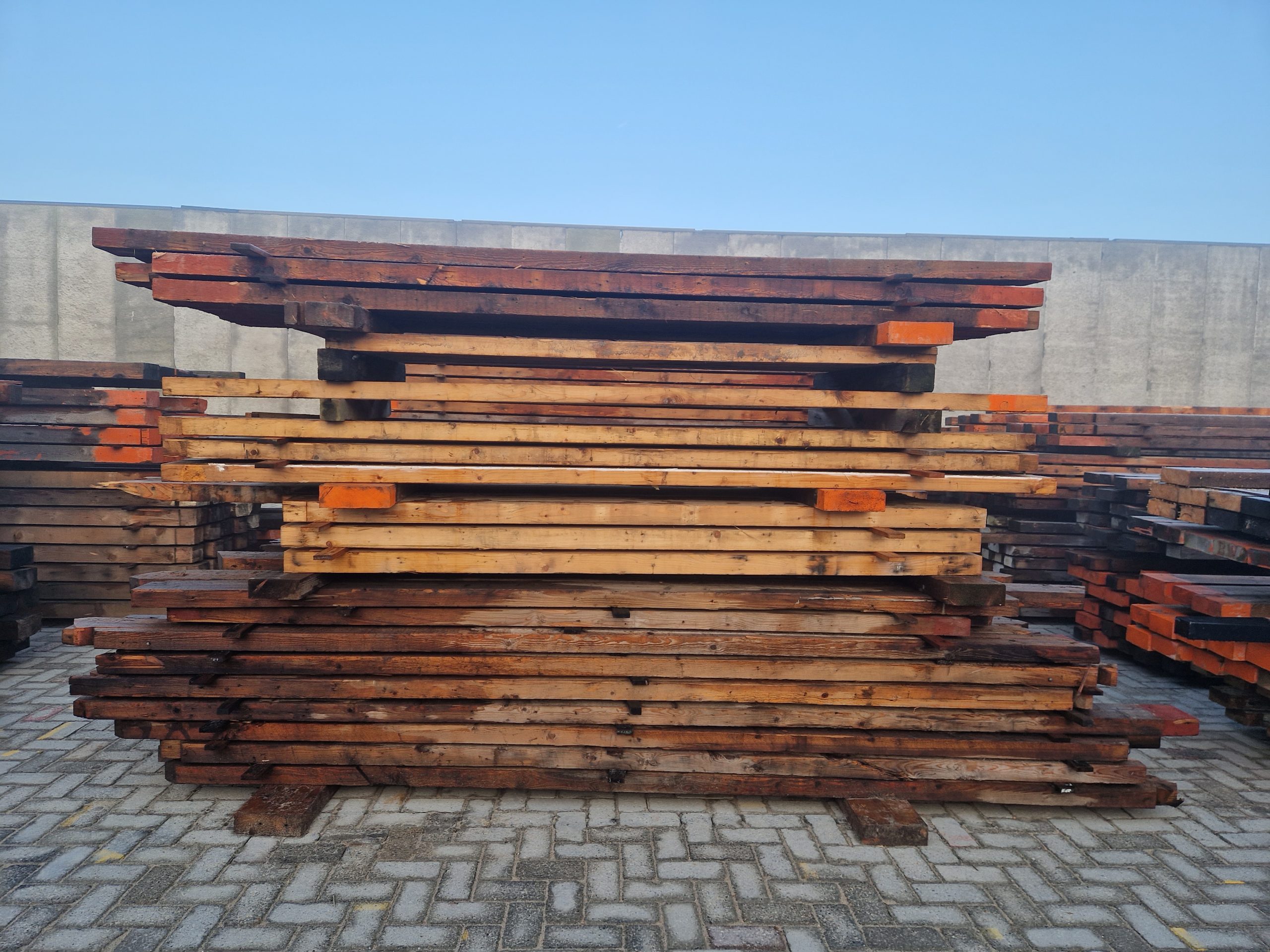 tweedehands houten balken