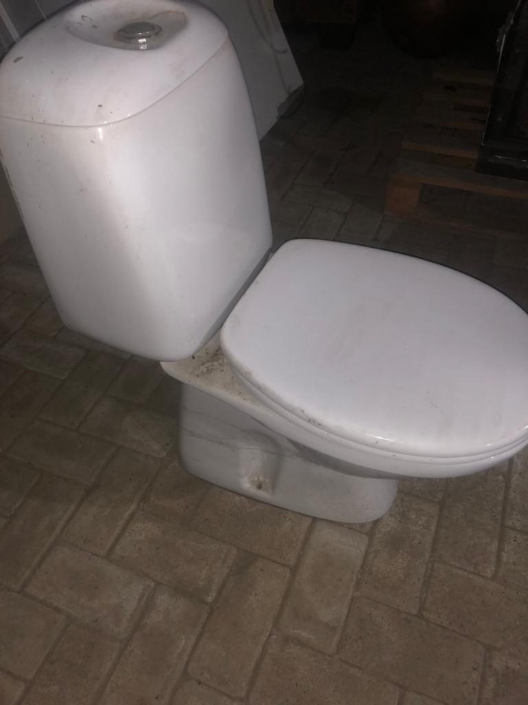 Toiletpotten staand